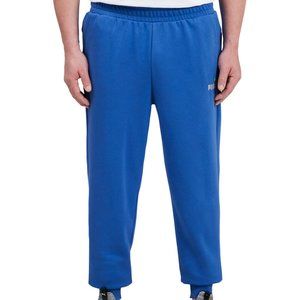 PUMA Joggers Mens Big and Tall Fleece Regular Fit Blue